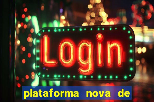 plataforma nova de jogos online